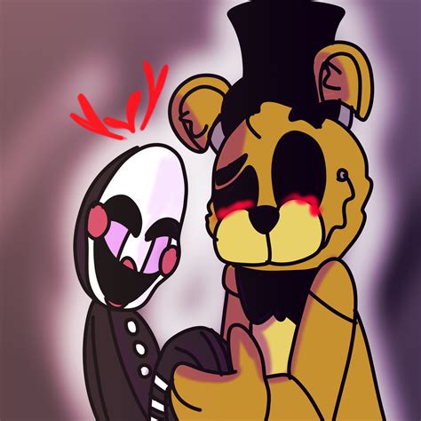 After all the events, the 2 would meet again in their new forms, Golden Freddy (a demonic soul) and Marionette (a wooden puppet that managed to develop flesh and organs thanks to the dark magic emanating from demons). Golden Freddy would be saved from the demons by Marionette, this would make him start protecting her from the …